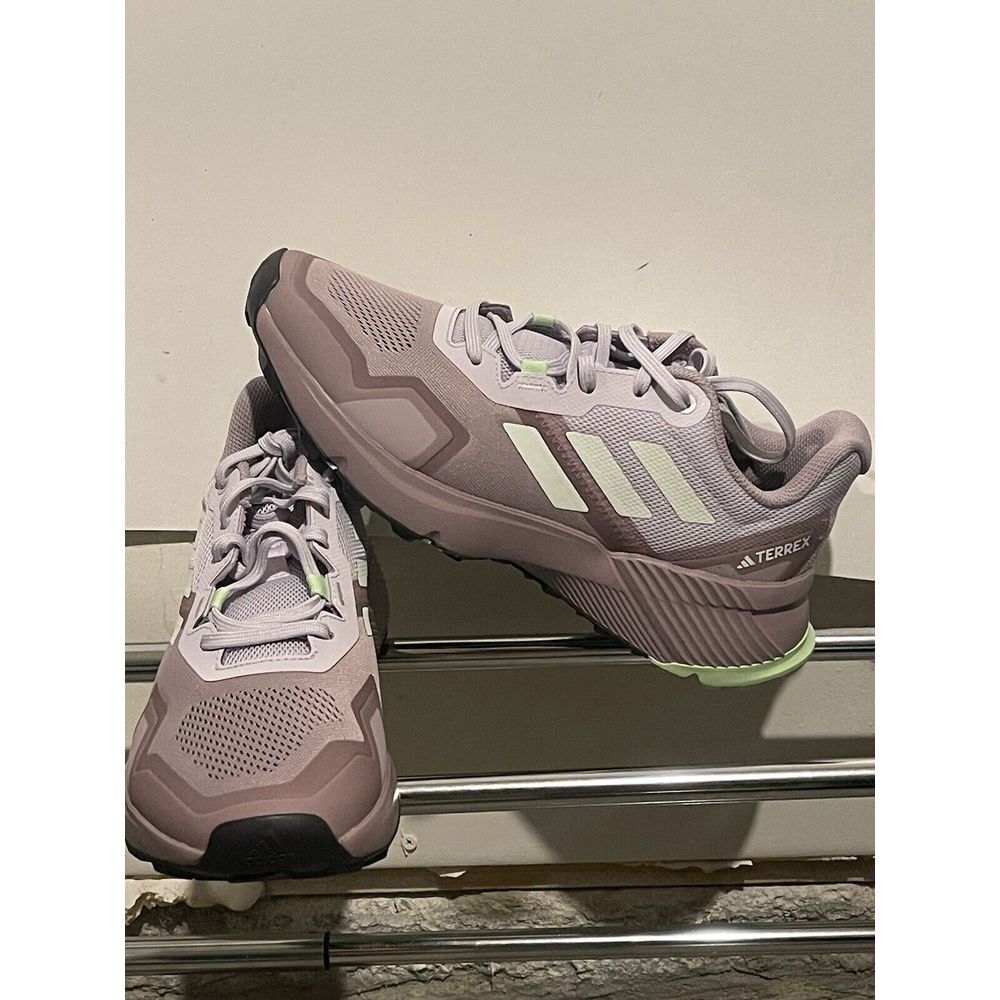 Adidas Terrex‎ Soulstride Trail Running Shoes Womens Size 9.5 ID7762 Lilac